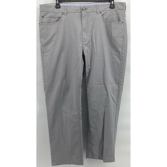 Peter Millar Other - Peter Millar Mens Soft Touch Twill Five Pocket Pants Size 40 #MS19B47 Gray